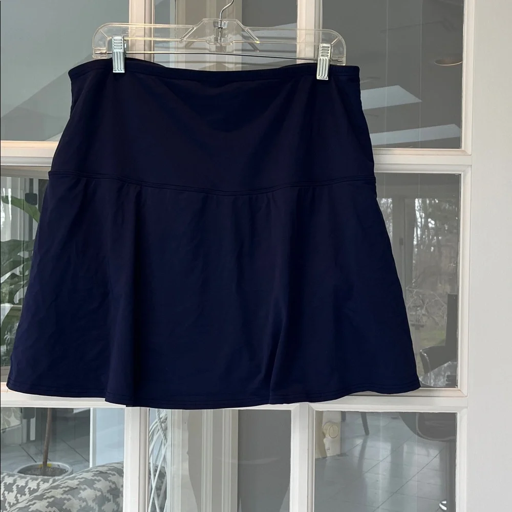 Lands End Navy Blue Swim Skort - 18W - NWOT - Picture 3 of 4